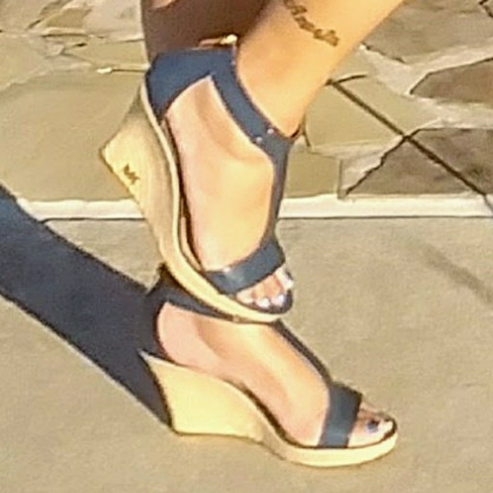 MK Wedge Platform Espadrille